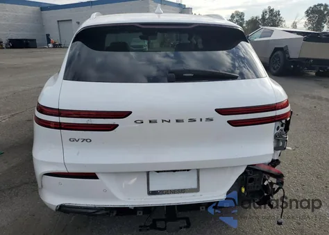 2025 Genesis Gv70 Advanced из США, поврежденный, VIN 5NMMCET17SH006021